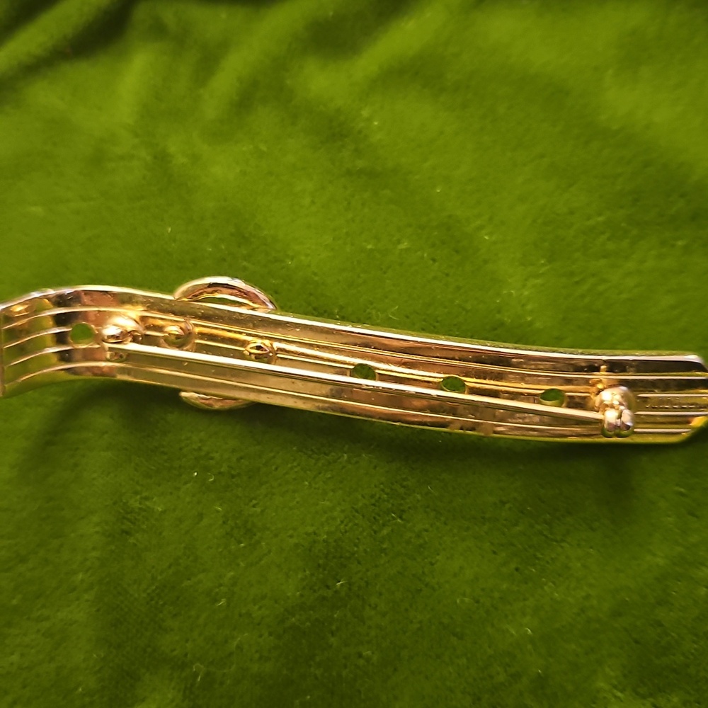 7 Assorted Vintage Women’s Fashion Brooch / Pin Set - Gold & Multicolor Accents - Picture 15 of 16